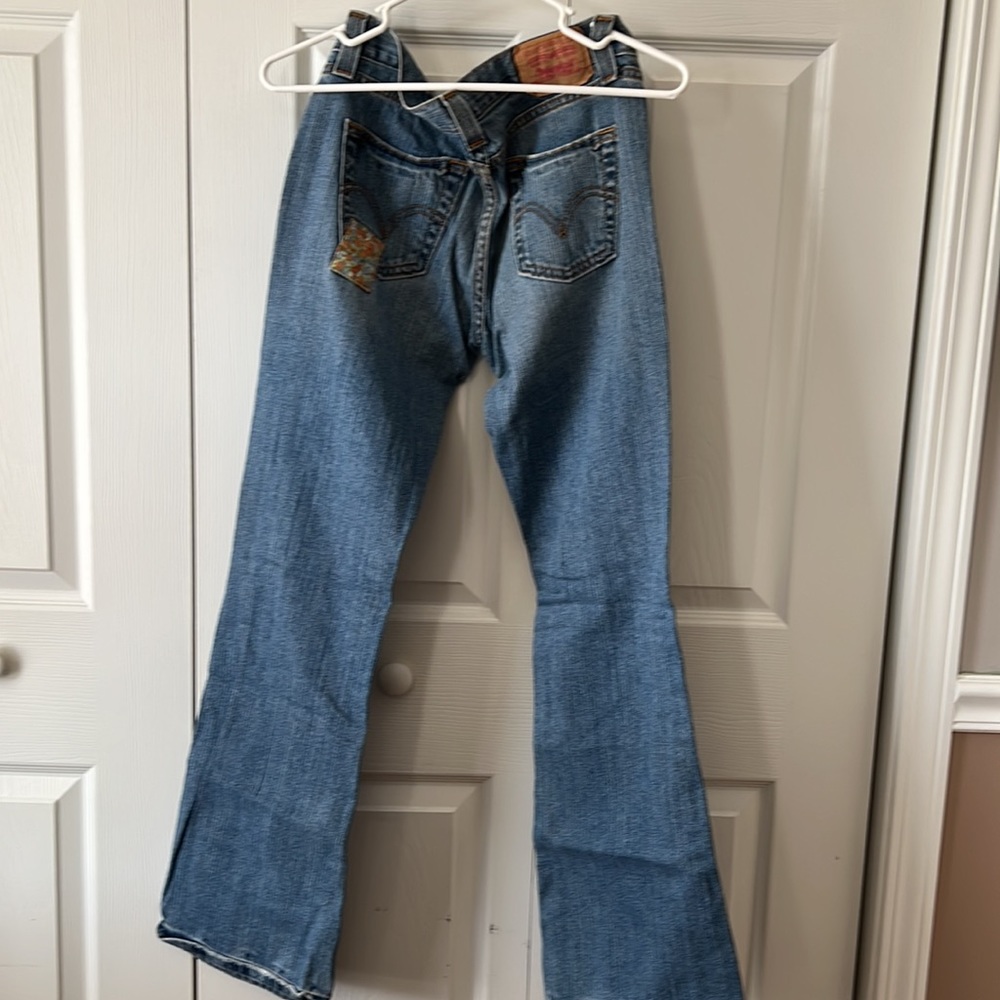 Rare!! Patchwork Boho Levi’s - image 4